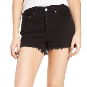 Levi's 501 High Rise Shorts, Size 27